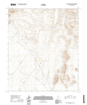 US Topo 7.5-minute map for Rough and Ready Hills NM