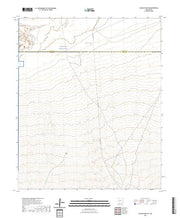 US Topo 7.5-minute map for Salinas Peak NW NM