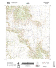 US Topo 7.5-minute map for Salitre Canyon NM