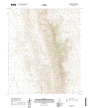 US Topo 7.5-minute map for San Andres Peak NM