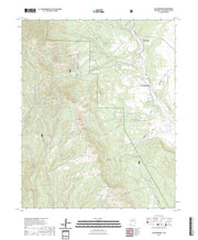 US Topo 7.5-minute map for San Geronimo NM