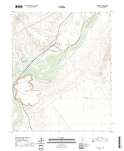 US Topo 7.5-minute map for San Marcial NM