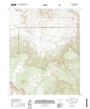 US Topo 7.5-minute map for San Mateo NM