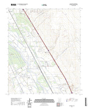US Topo 7.5-minute map for San Miguel NM