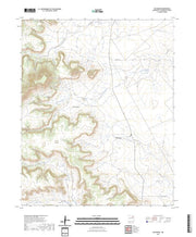 US Topo 7.5-minute map for San Ramon NM