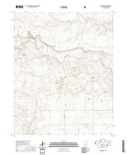 US Topo 7.5-minute map for Sand Hill NM