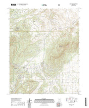 US Topo 7.5-minute map for Sandia Park NM