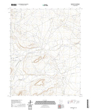 US Topo 7.5-minute map for Sanostee East NM