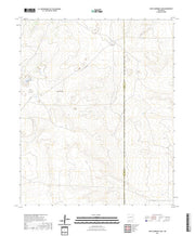US Topo 7.5-minute map for Santa Barbara Lake NM