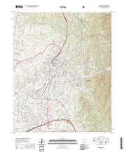 US Topo 7.5-minute map for Santa Fe NM