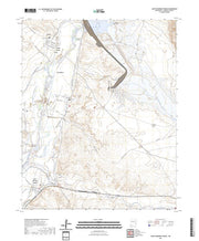 US Topo 7.5-minute map for Santo Domingo Pueblo NM
