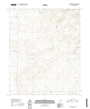 US Topo 7.5-minute map for Santo Nino Canyon NM