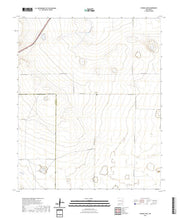 US Topo 7.5-minute map for Schram Lake NM