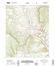 US Topo 7.5-minute map for Sena NM
