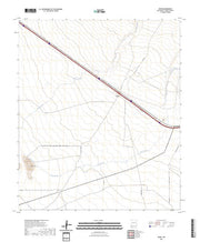US Topo 7.5-minute map for Separ NM