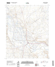 US Topo 7.5-minute map for Shiprock NM