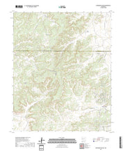 US Topo 7.5-minute map for Shoemaker Canyon NM