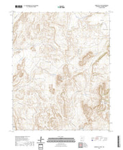 US Topo 7.5-minute map for Sierra De La Cruz NM