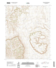 US Topo 7.5-minute map for Sierra Larga North NM