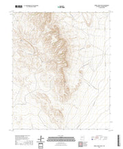 US Topo 7.5-minute map for Sierra Larga South NM