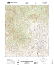 US Topo 7.5-minute map for Silver City NM
