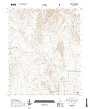 US Topo 7.5-minute map for Silver Hill NM