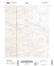 US Topo 7.5-minute map for Sixteenmile Draw East NM