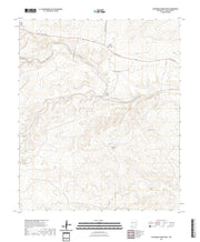 US Topo 7.5-minute map for Sixteenmile Draw West NM