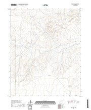 US Topo 7.5-minute map for Skull Mesa NM