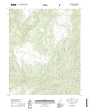 US Topo 7.5-minute map for Slaughter Mesa NM