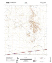 US Topo 7.5-minute map for Sleeping Lady Hills NM