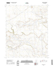US Topo 7.5-minute map for Snyder Lake NM