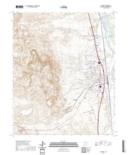 US Topo 7.5-minute map for Socorro NM