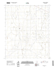 US Topo 7.5-minute map for Soldier Hill NM