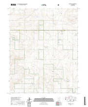 US Topo 7.5-minute map for Spear Hills NM