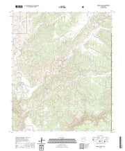 US Topo 7.5-minute map for Spring Canyon NM