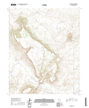 US Topo 7.5-minute map for Tejana Mesa NM