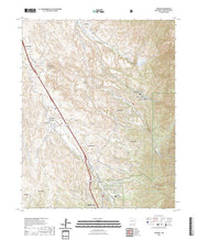 US Topo 7.5-minute map for Tesuque NM