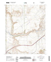US Topo 7.5-minute map for Tetilla Peak NM