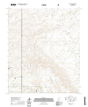 US Topo 7.5-minute map for Texas Hill NM