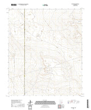 US Topo 7.5-minute map for The Divide NM