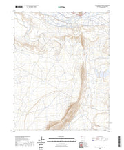 US Topo 7.5-minute map for The Hogback North NM