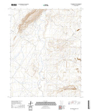 US Topo 7.5-minute map for The Hogback South NM