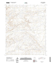 US Topo 7.5-minute map for The Pillar NM