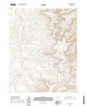 US Topo 7.5-minute map for Thompson Mesa NM