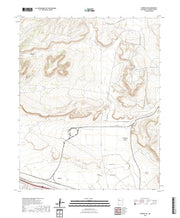 US Topo 7.5-minute map for Thoreau NE NM