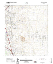 US Topo 7.5-minute map for Tortugas Mountain NM
