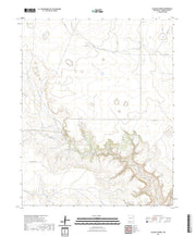 US Topo 7.5-minute map for Valencia Spring NM