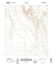 US Topo 7.5-minute map for Van Winkle Lake NM