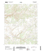 US Topo 7.5-minute map for Vanderwagen NM
